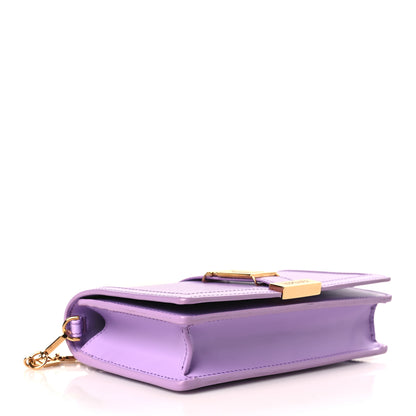 Versace Calfskin Greca Goddess Wallet On Chain Baby Violet 5 of 9