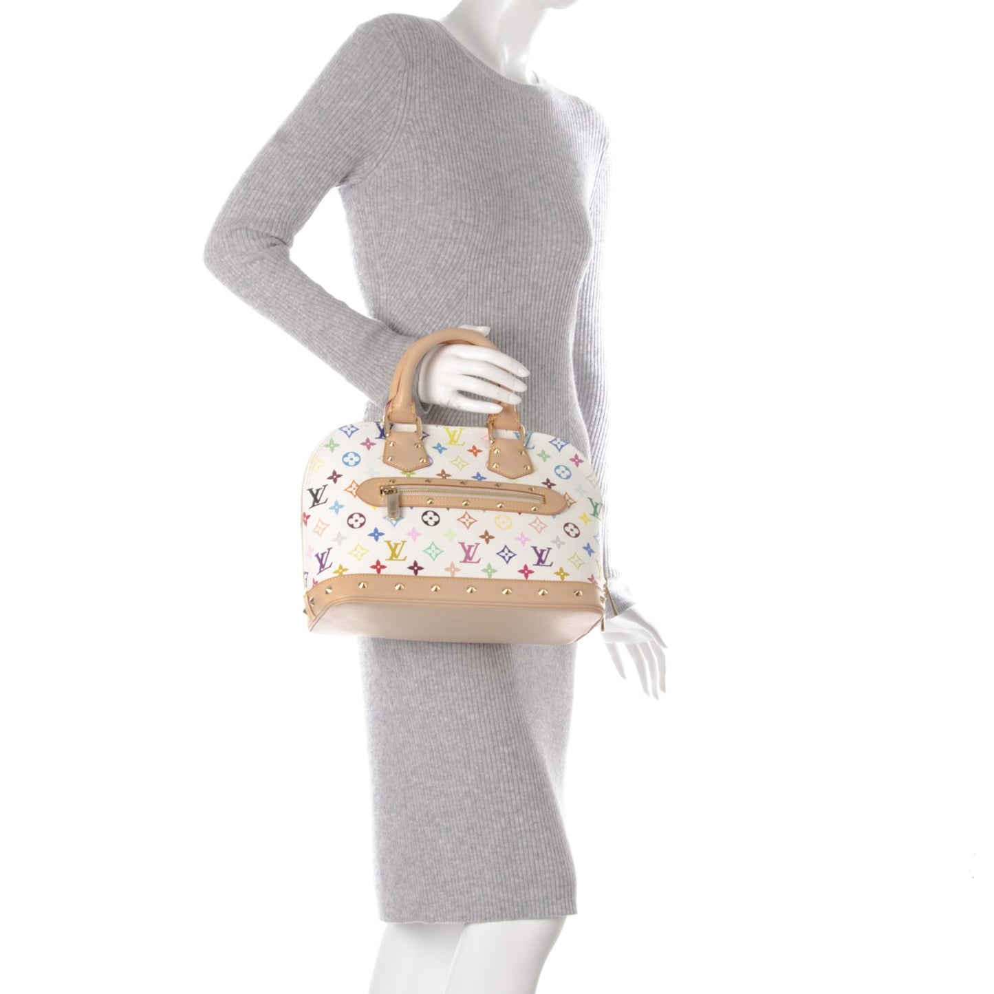 Monogram Multicolor Alma White