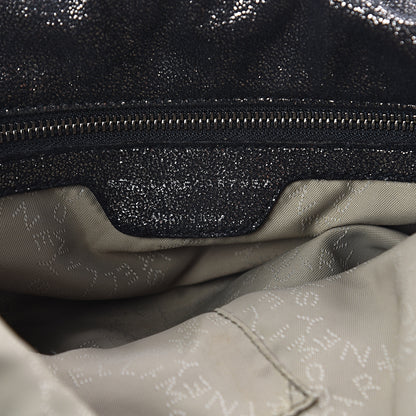 Stella McCartney Shaggy Deer Big Falabella Tote Black 5 of 8
