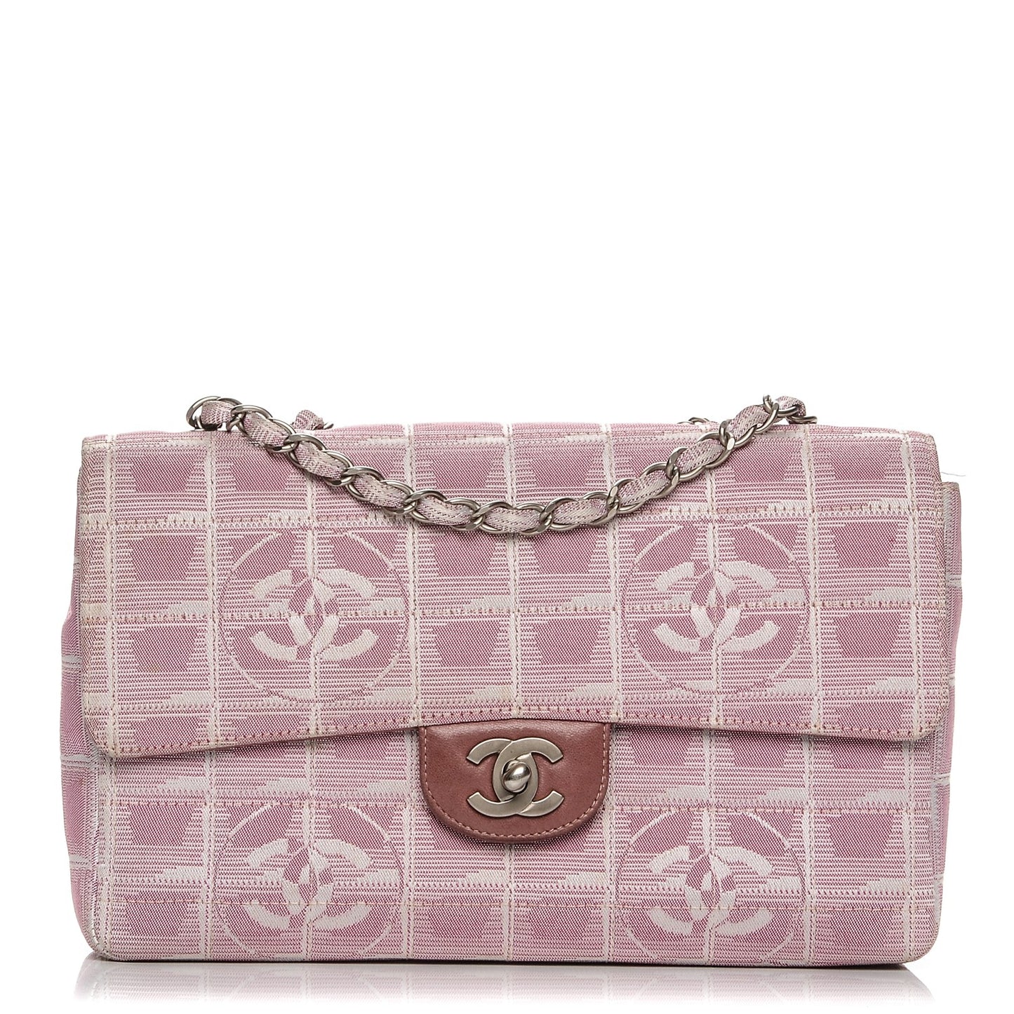 Nylon Medium Travel Flap Pink
