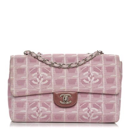 Chanel Nylon Medium Travel Flap Pink 1 of 10