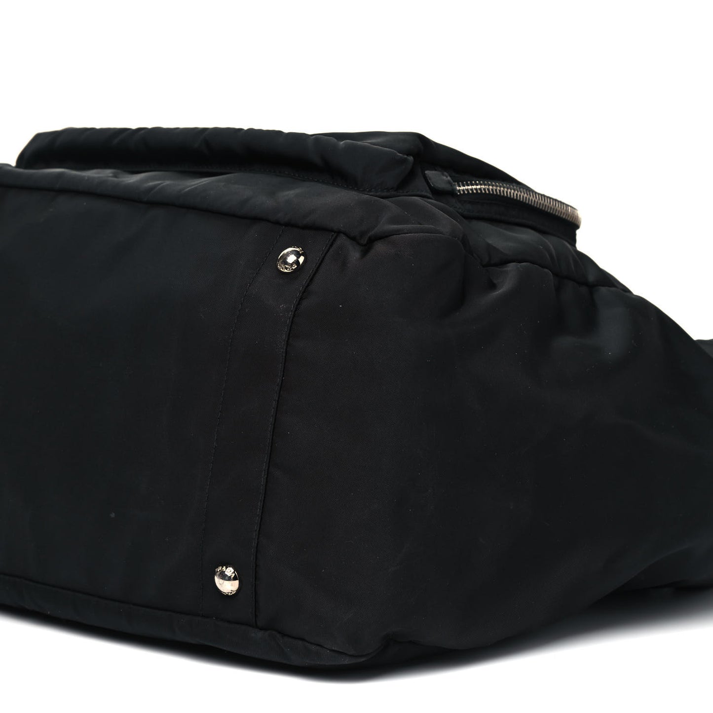 Nylon Vela Baby Bag Black