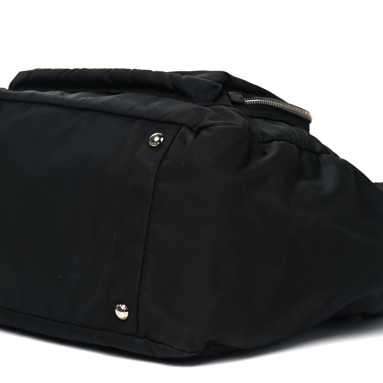 Prada Nylon Vela Baby Bag Black 8 of 8