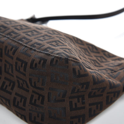 Fendi Zucchino Pochette Tobacco Moro 10 of 13