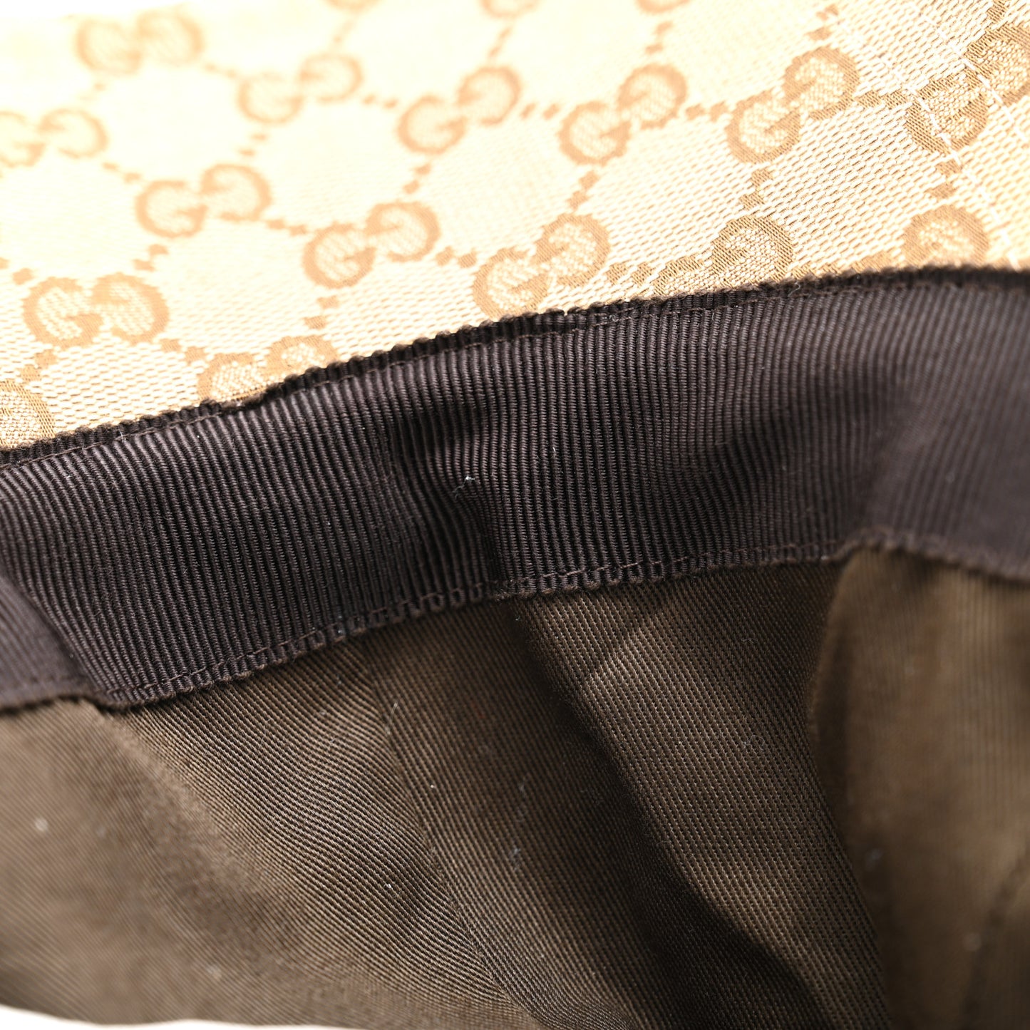 Monogram Web Baseball Hat L Beige Cocoa