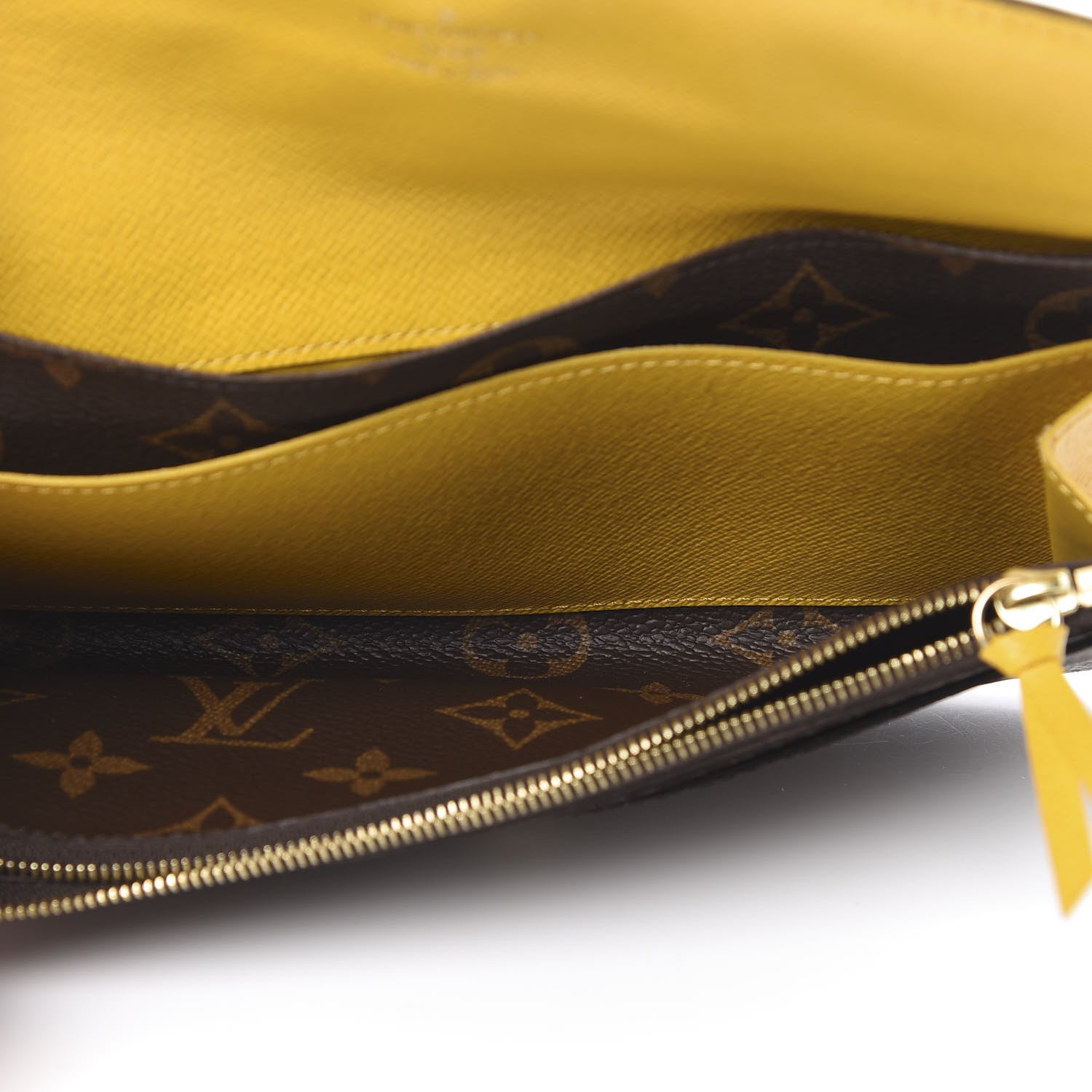 Louis Vuitton Monogram Emilie Wallet Jonquille 5 of 9