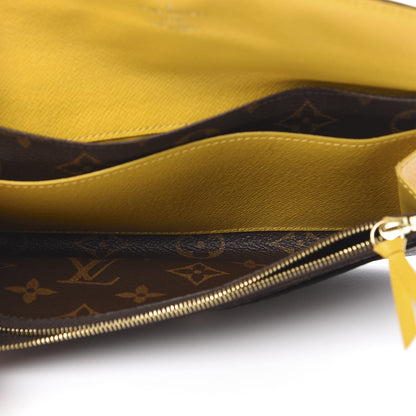 Louis Vuitton Monogram Emilie Wallet Jonquille 5 of 9
