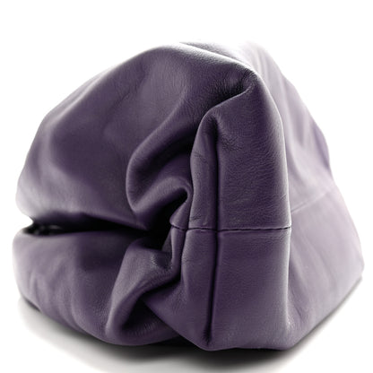 Bottega Veneta Smooth Butter Calf The Pouch Oversized Clutch Raisin 9 of 12