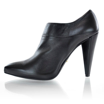 Prada Leather Ankle Boots 38 Black 1 of 6