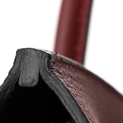 Hermes Togo Birkin 25 Rouge H 11 of 12