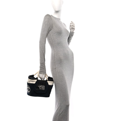 Chanel Canvas Cruise 31 Rue Cambon Rope Cabas Tote Navy 2 of 12
