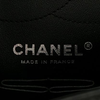 Chanel Glazed Aged Calfskin Quilted 2.55 Reissue 225 Flap So Black 6 of 11