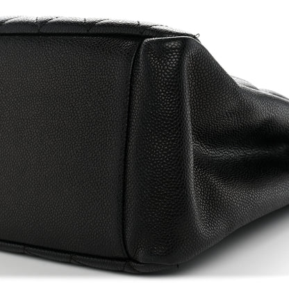 Chanel Caviar Quilted Grand Shopping Tote GST Black 9 of 10
