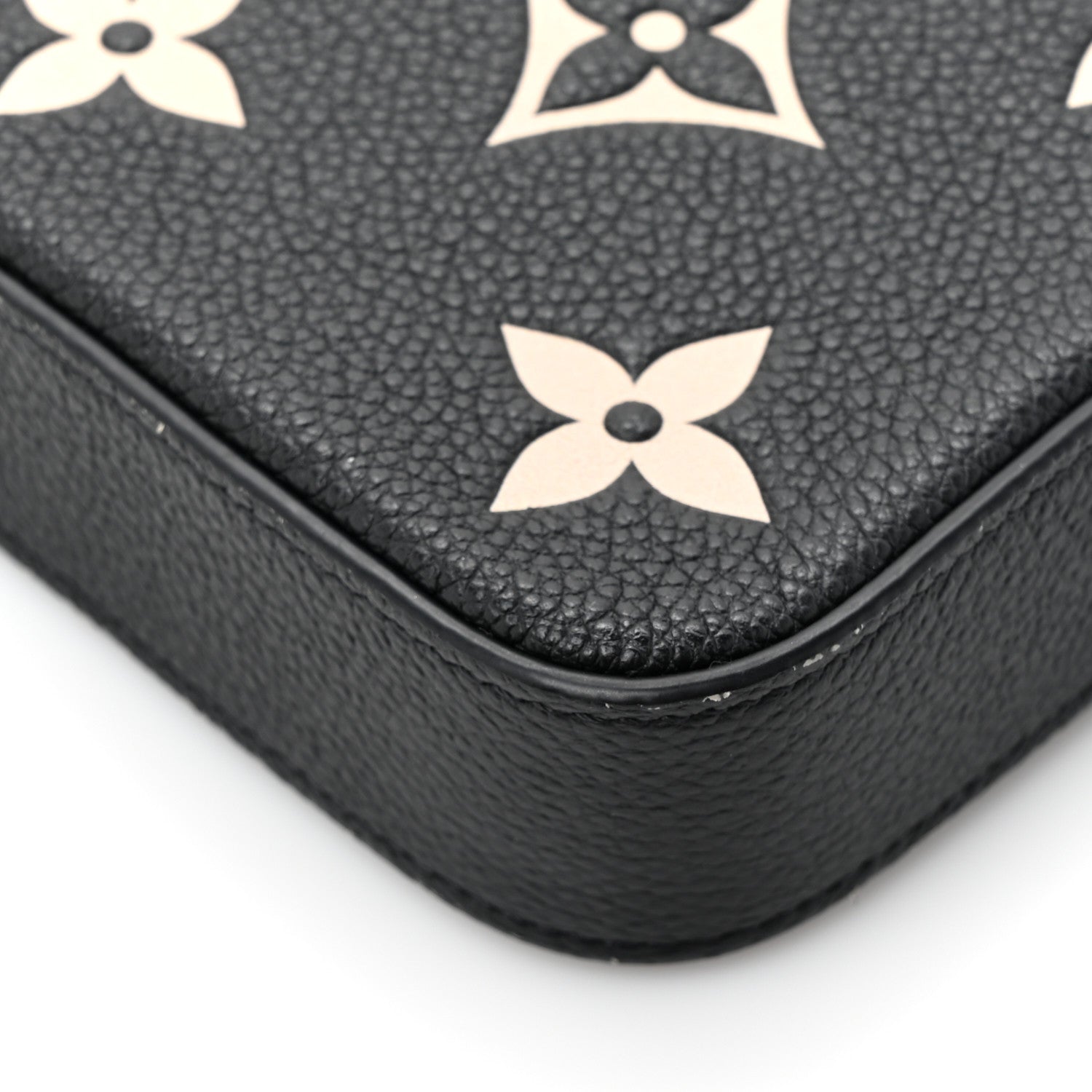 Louis Vuitton Empreinte Monogram Giant Felicie Pochette Black Beige 15 of 16