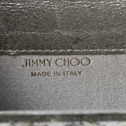 Jimmy Choo Acrylic Coarse Glitter Micro Candy Clutch Champagne 6 of 9