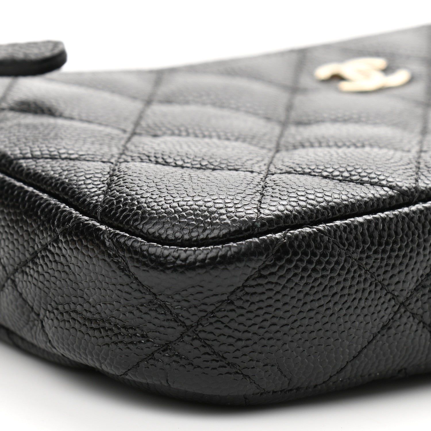 Chanel Caviar Quilted Small Clutch With Chain Black 10 of 12