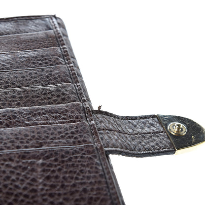 Gucci Guccissima Signoria Continental Wallet Dark Brown 10 of 15