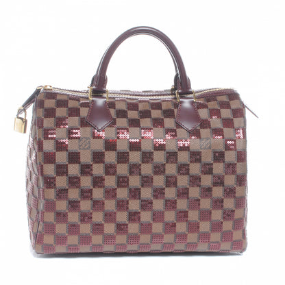 Louis Vuitton Damier Paillettes Speedy 30 Rouge 1 of 7
