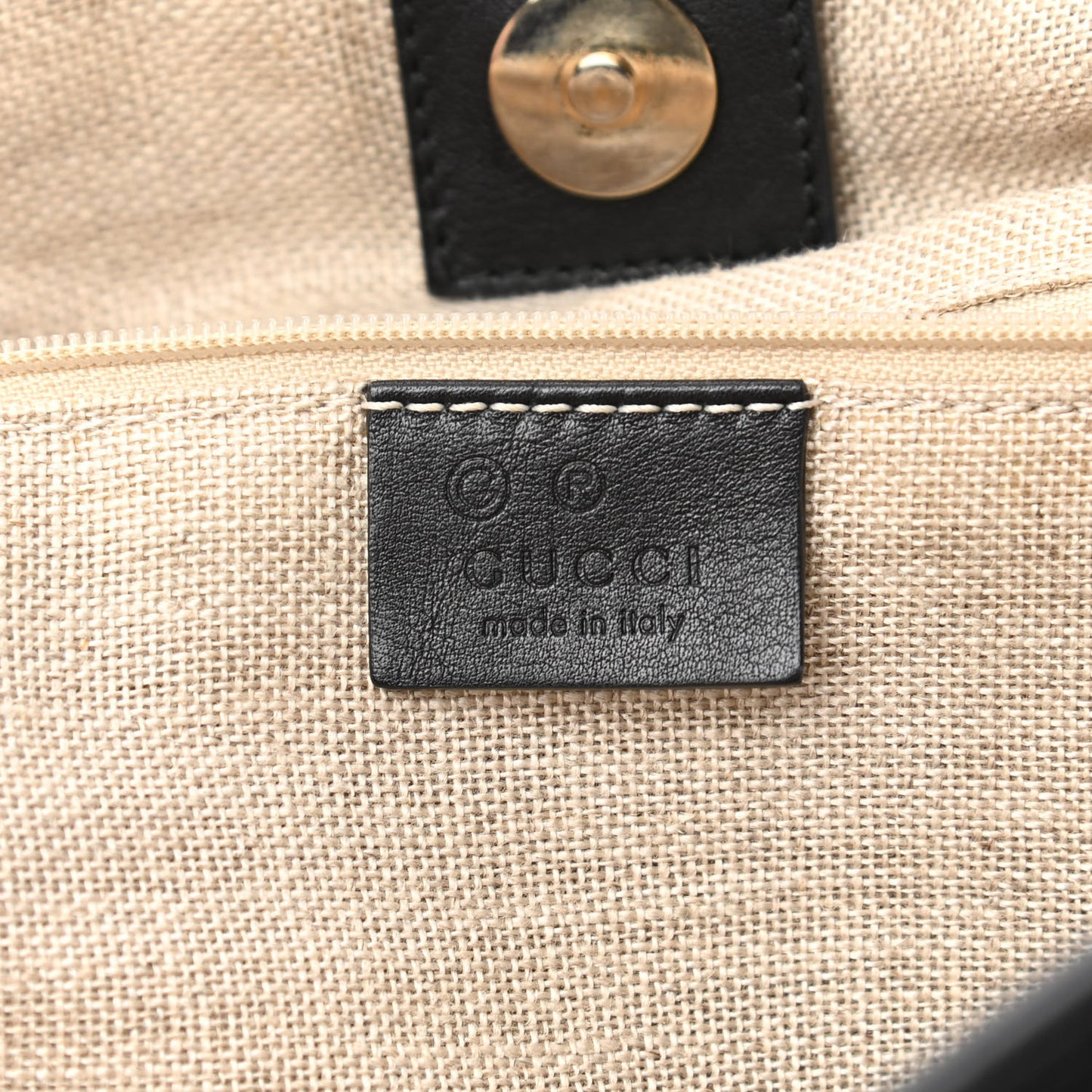 Microguccissima Medium Joy Tote Black