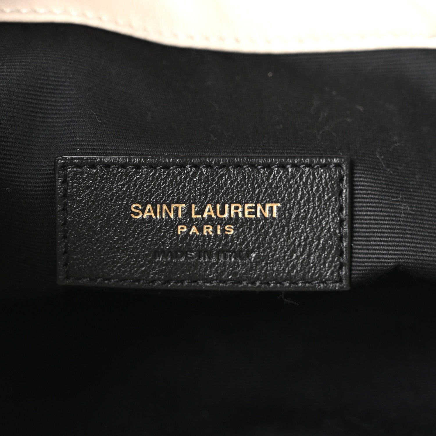 Saint Laurent Lambskin Matelasse Monogram Medium Jamie 4.3 Pochon Crema Soft 7 of 11
