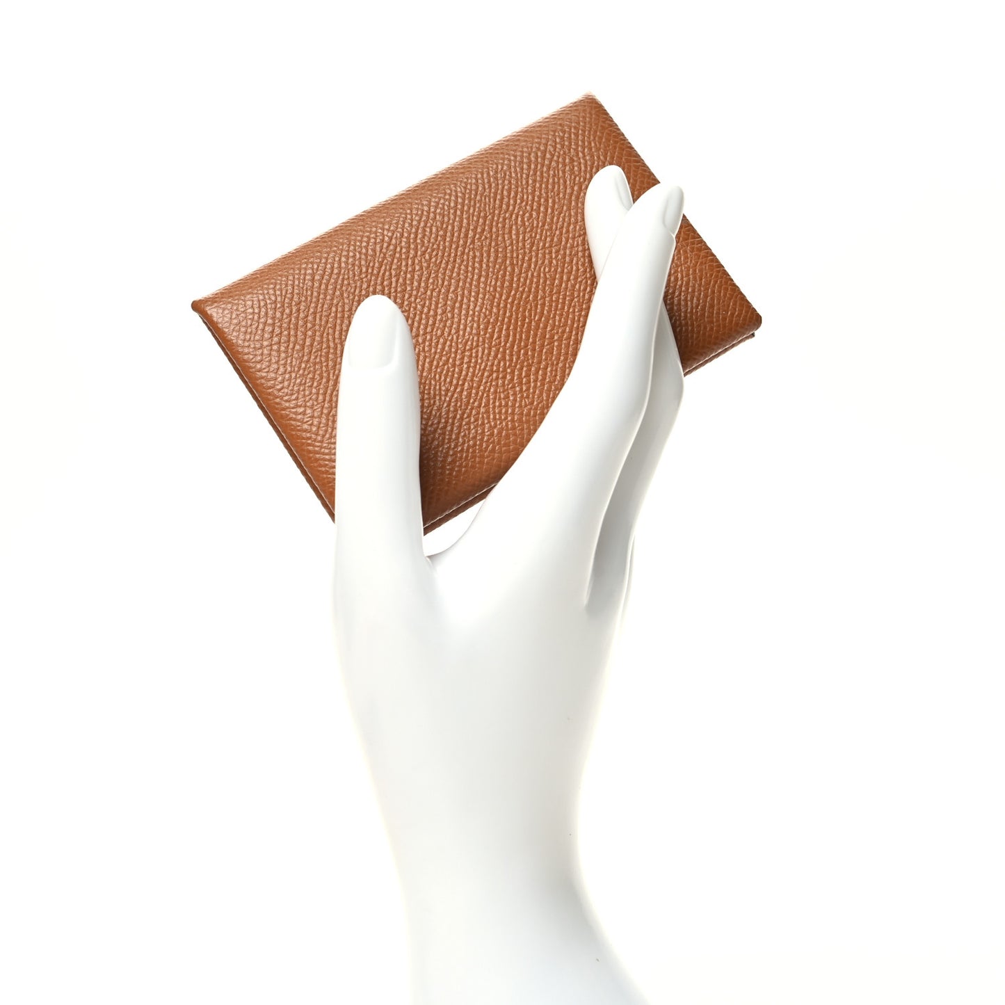 Epsom Calvi Card Case Gold