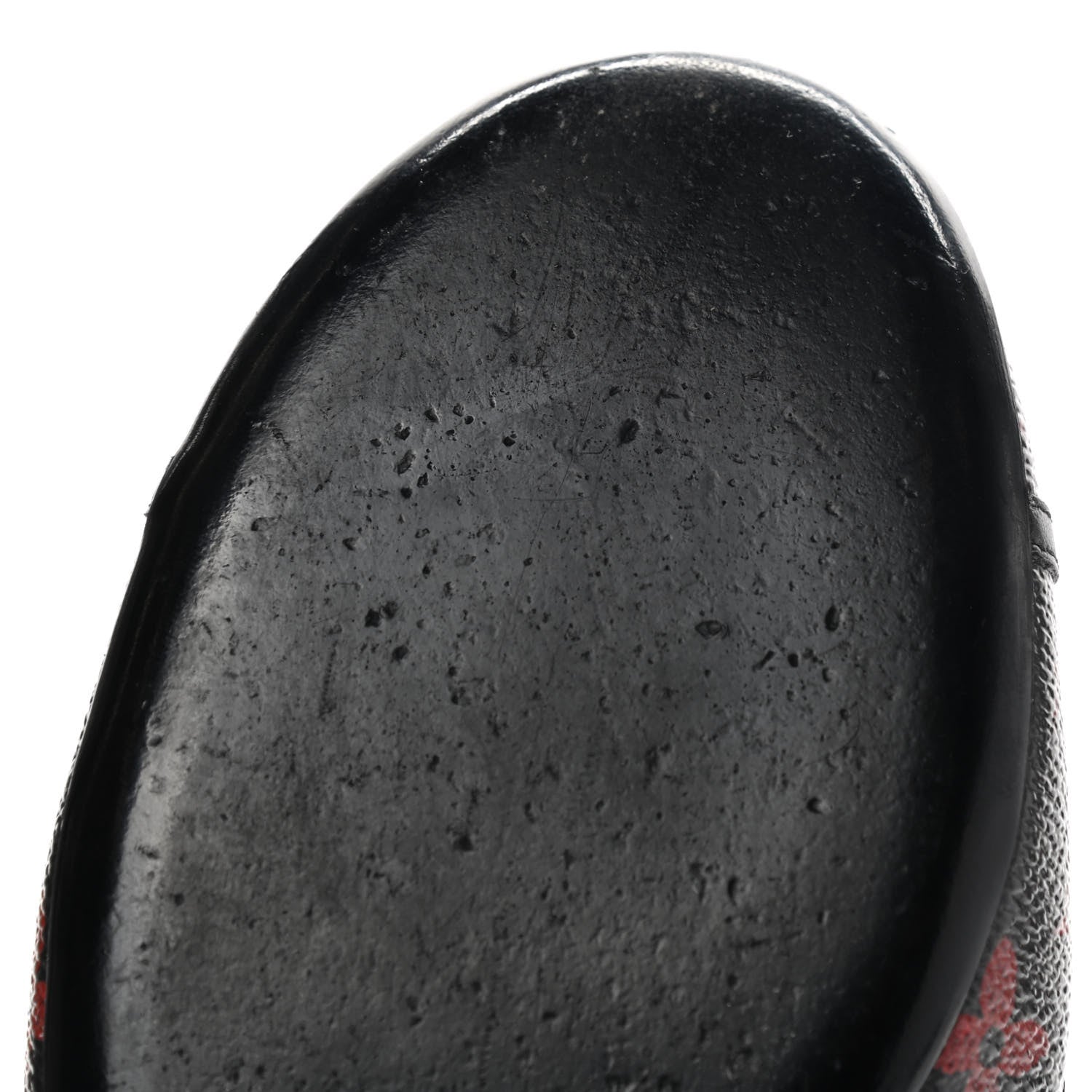 Louis Vuitton Monogram Infrarouge New Revival Ballerina Flats 37 Black 7 of 9