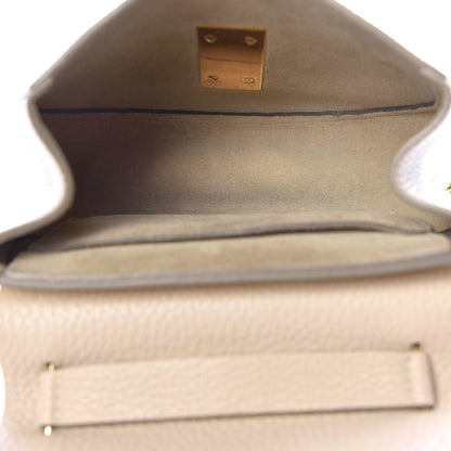 Chloe Grained Lambskin Mini Drew Shoulder Bag Abstract White 7 of 11