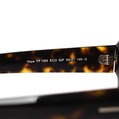 Tom Ford Acetate Kaya Square Sunglasses TF1082 Dark Havana 5 of 8