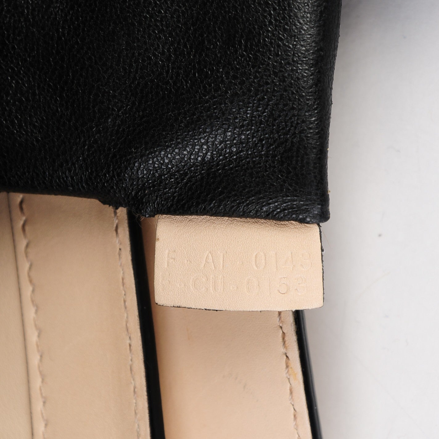 Celine Satin Calfskin Mini Luggage Powder Black 8 of 14