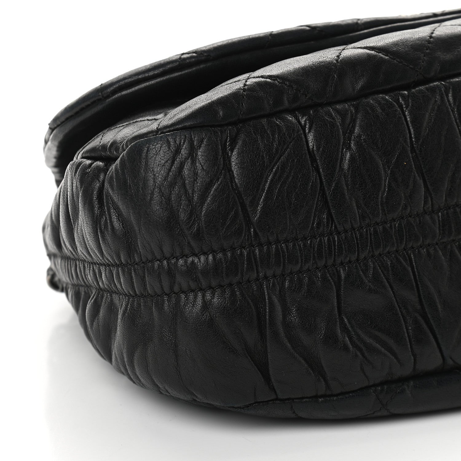 Chanel Lambskin Quilted Small Sharpei Flap Black 8 of 9