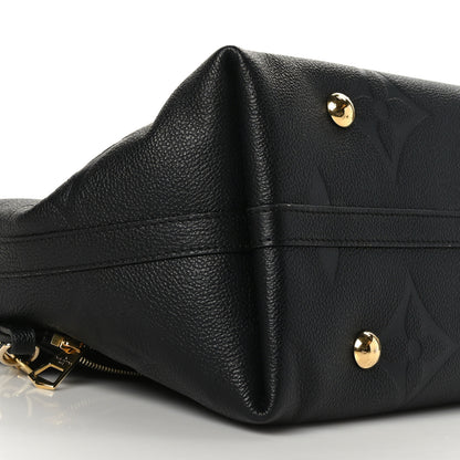 Louis Vuitton Empreinte Monogram Giant CarryAll MM Black 8 of 9