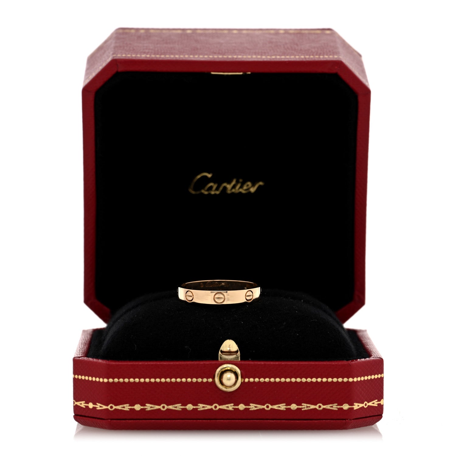 Cartier 18K Yellow Gold 3.5mm LOVE Wedding Band Ring 59 8.75 5 of 5