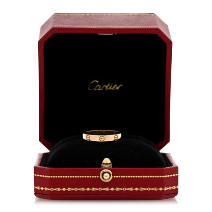 Cartier 18K Yellow Gold 3.5mm LOVE Wedding Band Ring 59 8.75 5 of 5