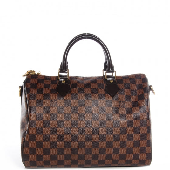 Louis Vuitton Damier Ebene Speedy Bandouliere 30 1 of 8