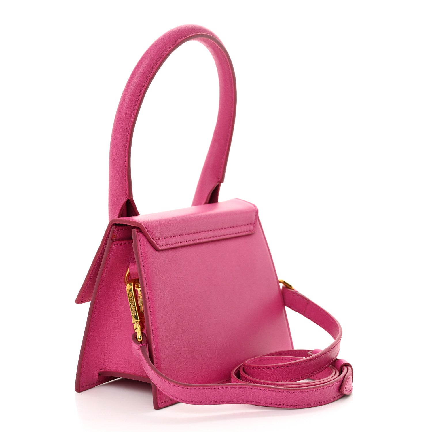 Jacquemus Smooth Calfskin Le Chiquito Moyen Pink 3 of 10