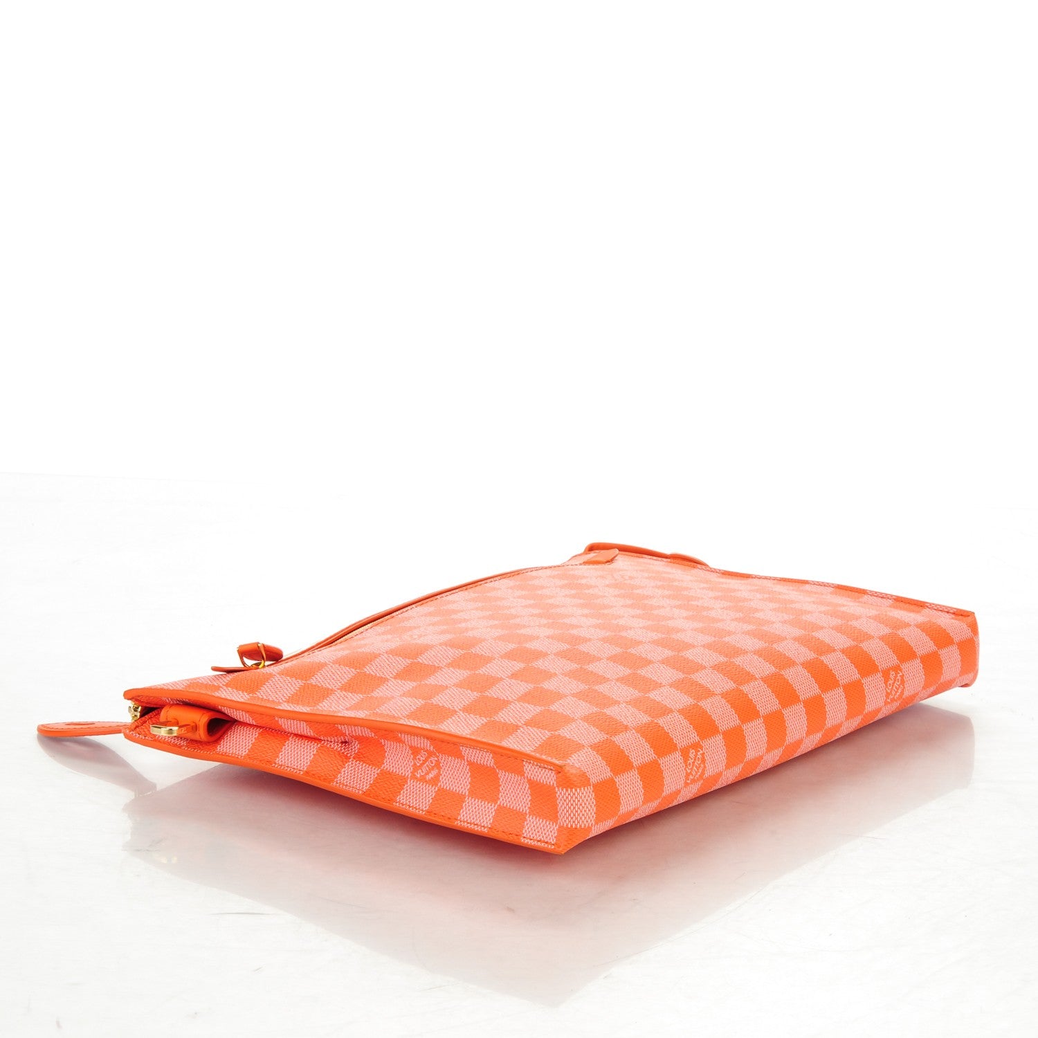 Louis Vuitton Damier Couleurs Kit Clutch Piment 3 of 7