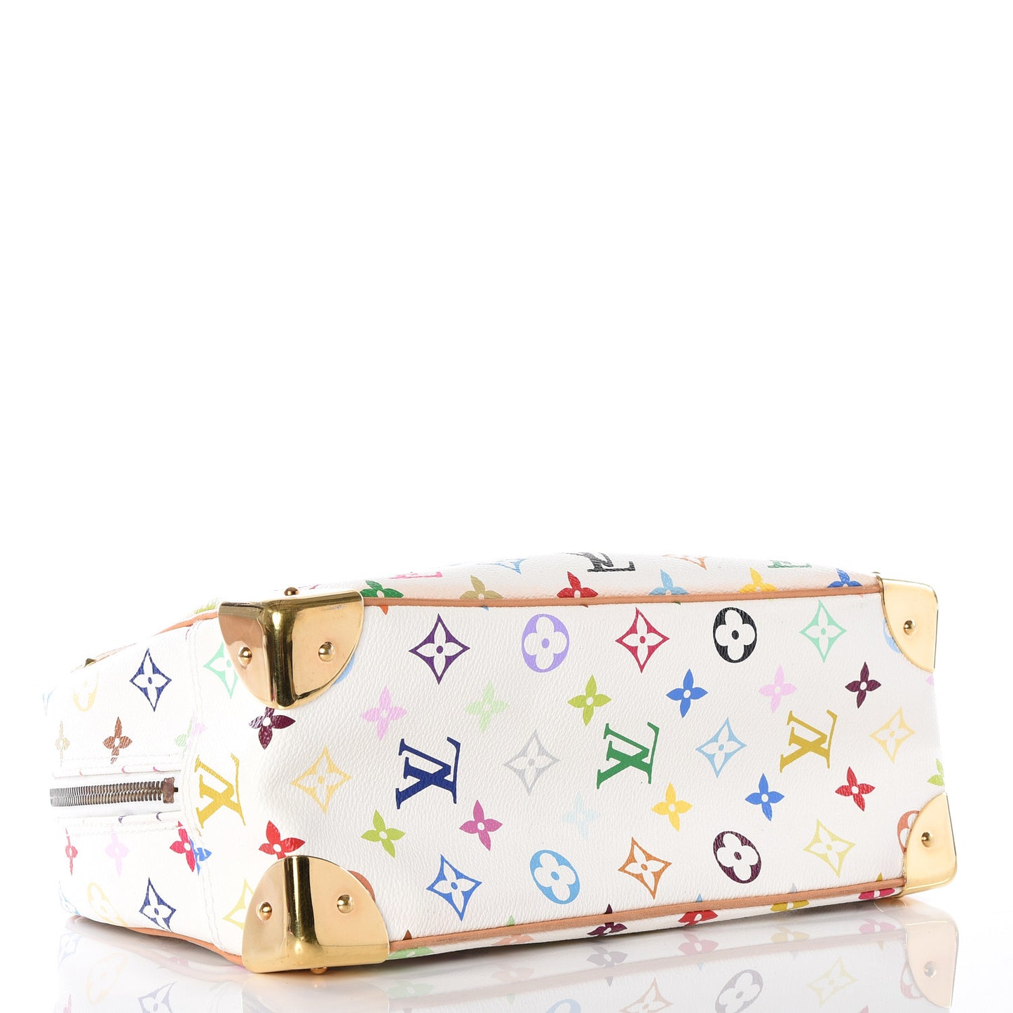Monogram Multicolor Trouville White