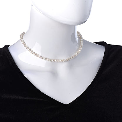 Mikimoto Sterling Silver Akoya Pearl 4.5-5mm Strand Necklace 2 of 6