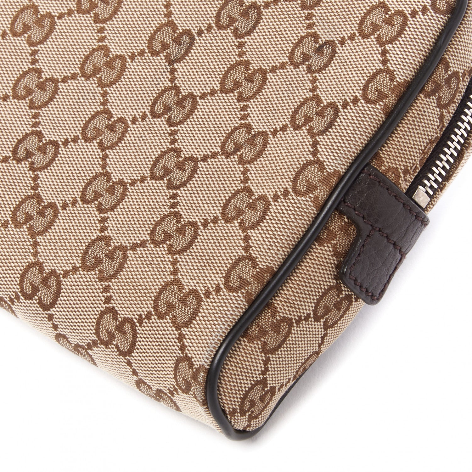 Gucci Monogram Belt Bag Dark Brown 5 of 9