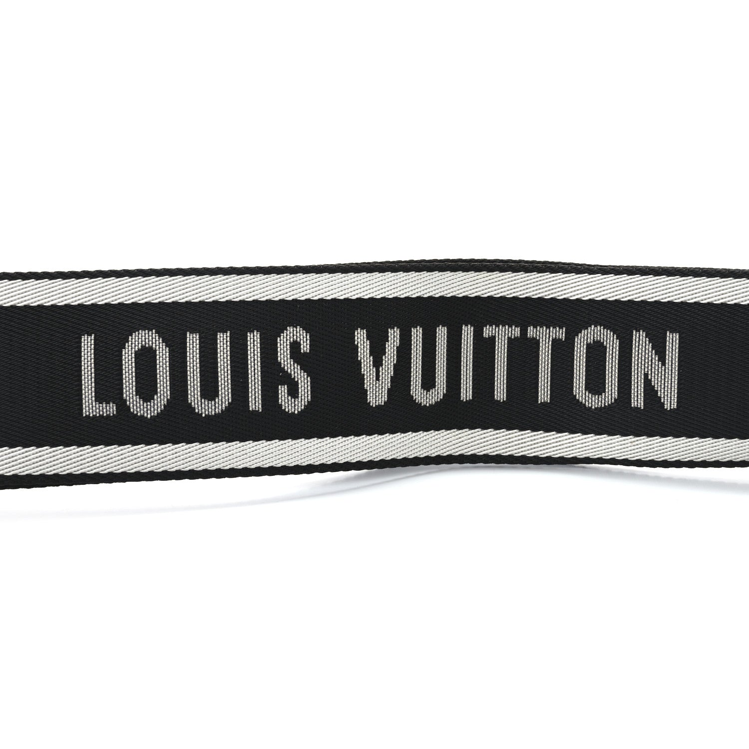 Louis Vuitton Nylon Jacquard Sporty Bandouliere Shoulder Strap Black 3 of 4