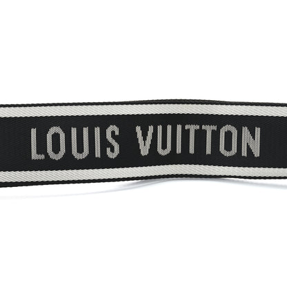 Louis Vuitton Nylon Jacquard Sporty Bandouliere Shoulder Strap Black 3 of 4