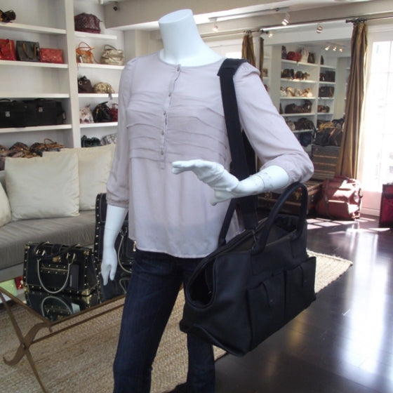 Bottega Veneta Marco Polo Weekender Bag Nero 2 of 11