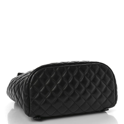 Chanel Lambskin Quilted Large Urban Spirit Backpack Black 4 of 9