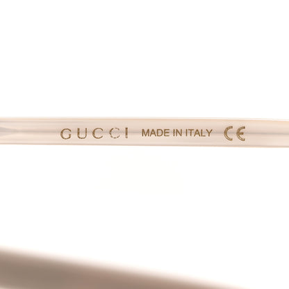 Gucci Round Metal Sunglasses GG0244S Pink 6 of 7