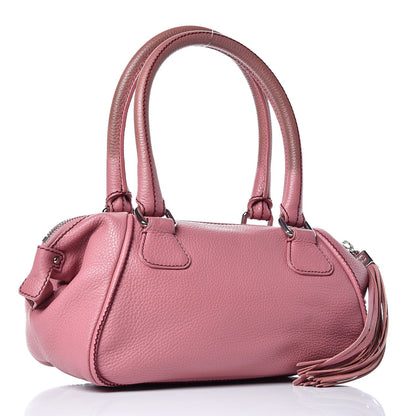 Chanel Calfskin Small Tassel Satchel Pink 3 of 10