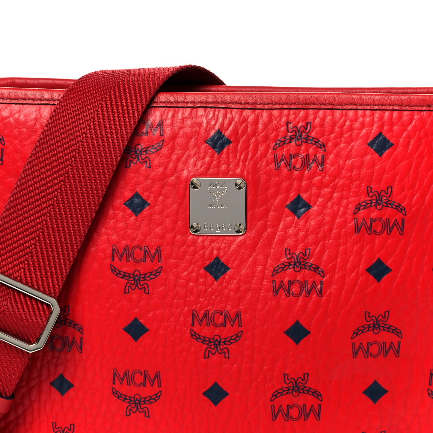 Visetos Crossbody Messenger Red