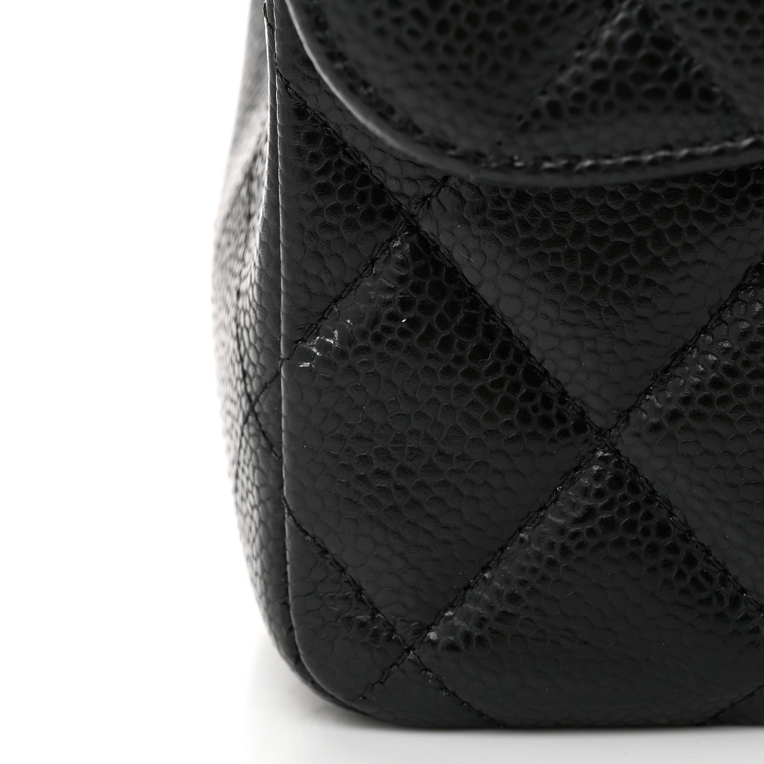Chanel Caviar Quilted Jumbo Double Flap Black 11 of 11