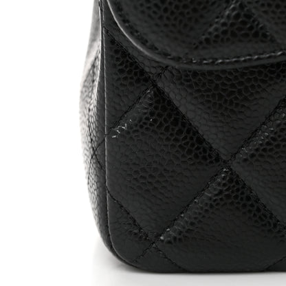 Chanel Caviar Quilted Jumbo Double Flap Black 11 of 11