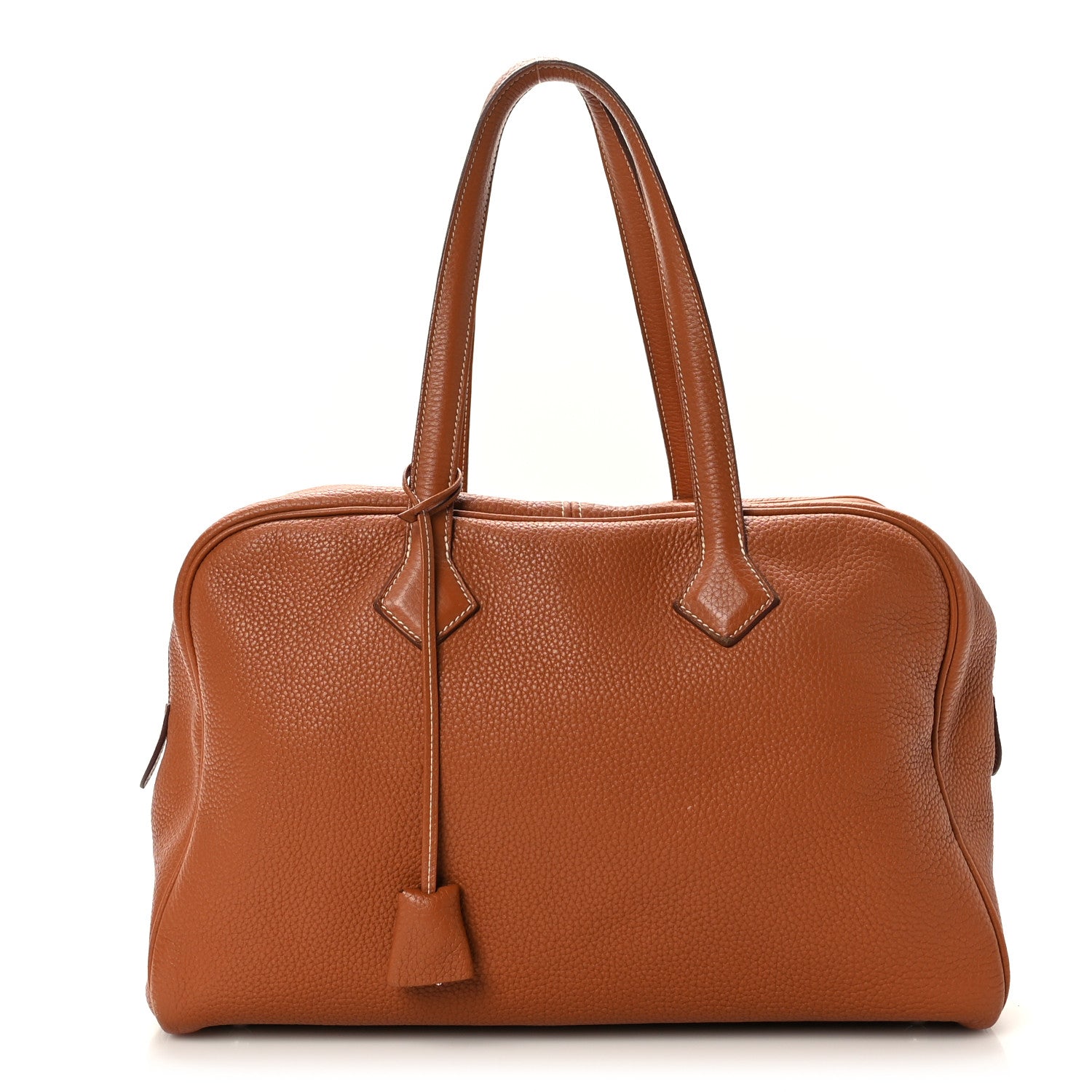 Hermes Taurillon Clemence Victoria II 35 Gold 1 of 9