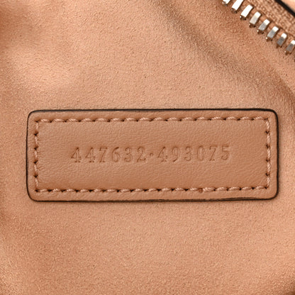 Gucci Calfskin Matelasse Aria Small GG Marmont Chain Shoulder Bag Camelia 7 of 12